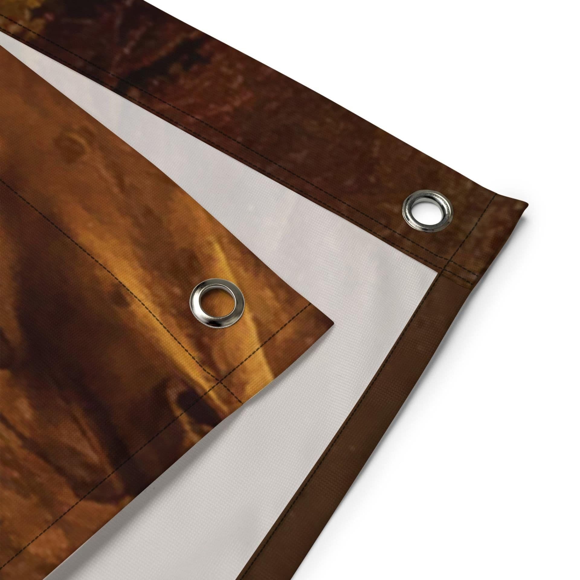 image-Turtle Tree Painting Flag Tapestry