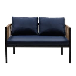 image-Multi-person Outdoor Sofa Combination with A Table, Suitable for Garden, Backyard and Balconies