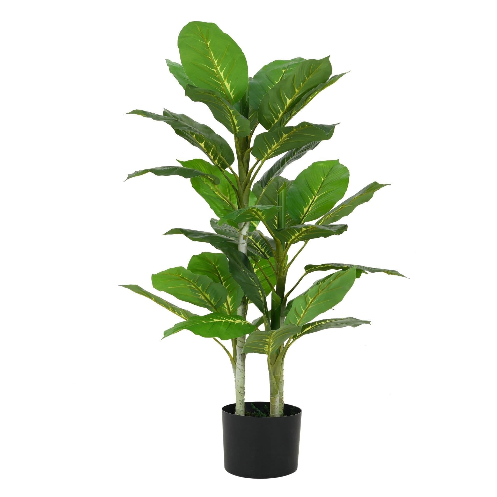 image-42' Artificial Dieffenbachia Plant With Pot
