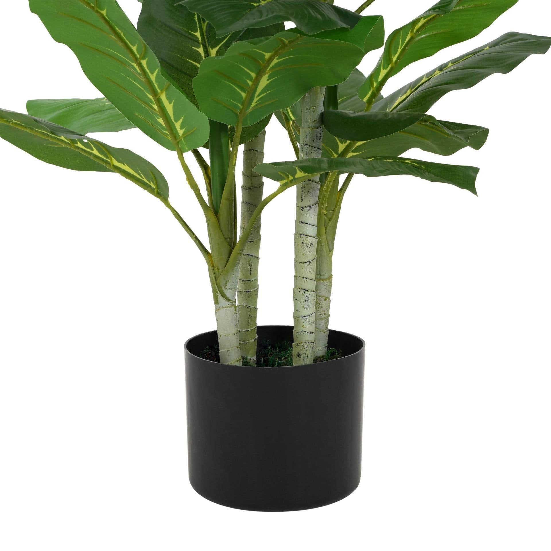 image-42' Artificial Dieffenbachia Plant With Pot