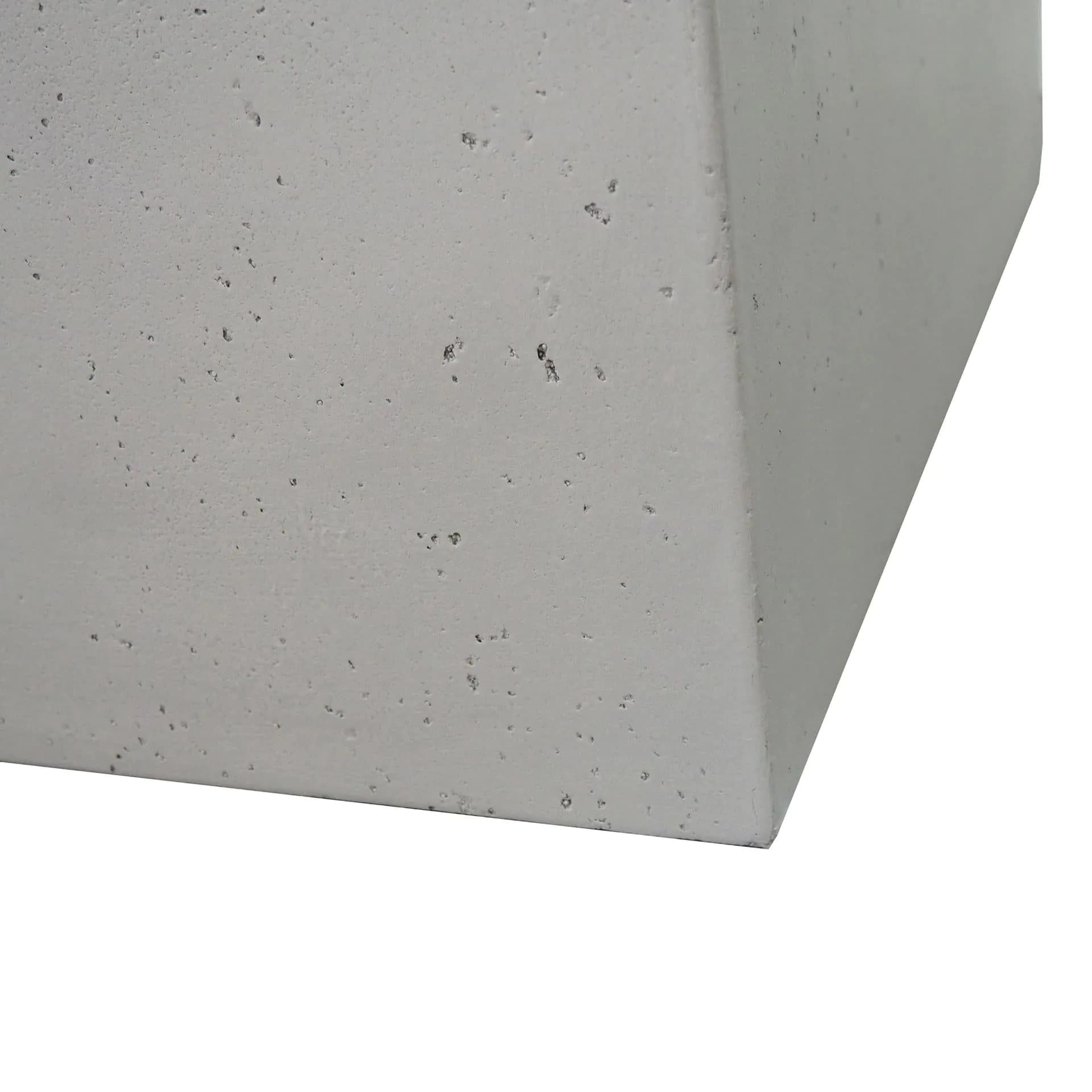 image-AIDAN 31' Square Fire Pit 40,000 BTU Light Grey Magnesium Oxide 31.25'
