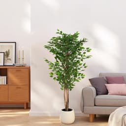 image-63' Artificial Ficus Tree With Pot