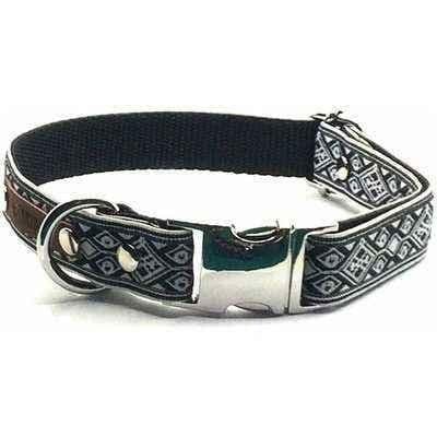 image-Regal Paws Cotton Dog Collar: Personalised Pup Elegance