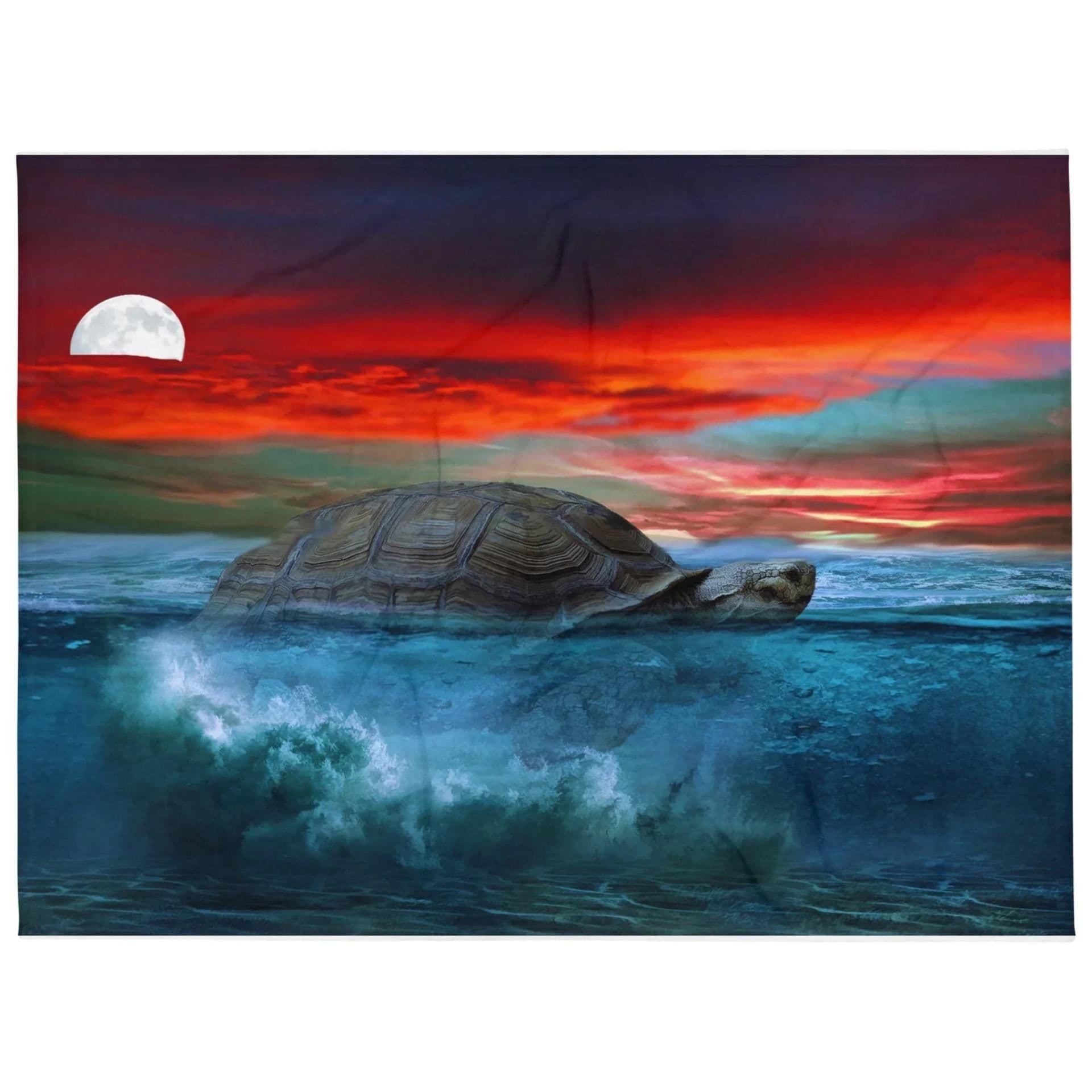 image-Tortoise Throw Blanket
