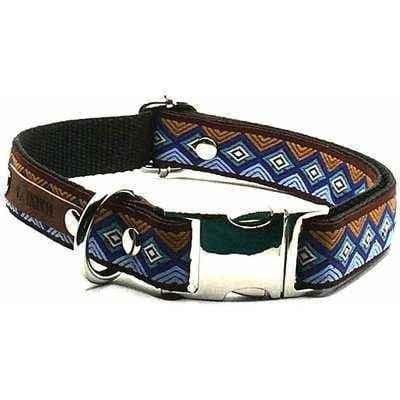 image-Personalised Cotton Dog Collar for Stylish Medium Breeds ????