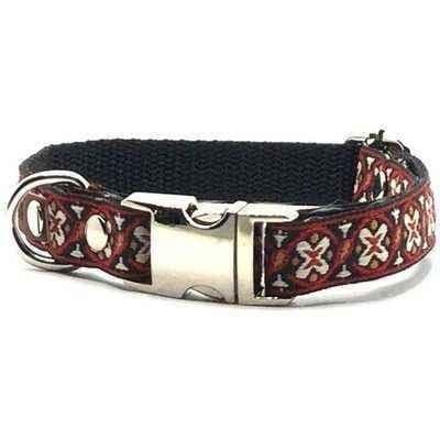 image-Designer Personalised Cotton Dog Collar for Small Breeds