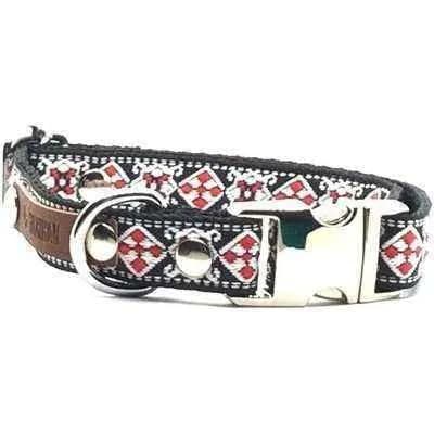 image-Designer Handmade Cotton Dog Collar No.12s