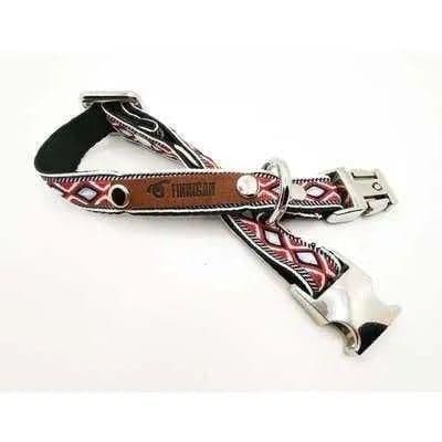 image-Finnigan Small Dog Collar: Personalised Engraving & Designer Fabrics