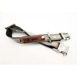 image-Finnigan Small Dog Collar: Personalised Engraving & Designer Fabrics
