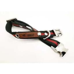 image-Finnigan Small Dog Collar: Personalised Engraving & Designer Fabrics
