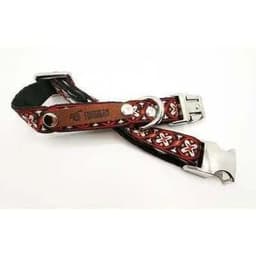 image-Finnigan Small Dog Collar: Personalised Engraving & Designer Fabrics
