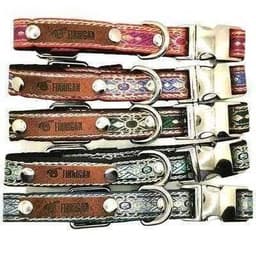 image-Finnigan Small Dog Collar: Personalised Engraving & Designer Fabrics
