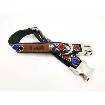 image-Finnigan Small Dog Collar: Personalised Engraving & Designer Fabrics