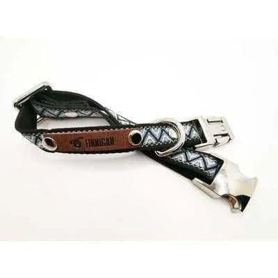 image-Finnigan Small Dog Collar: Personalised Engraving & Designer Fabrics