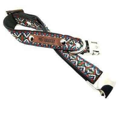 image-Finnigan's Deluxe Dog Collar & Personalised Tag Set