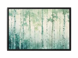 image-White Birch Tree Canvas painting