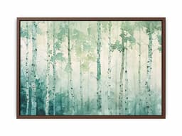 image-White Birch Tree Canvas painting