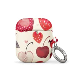 image-Strawberries Case for AirPods