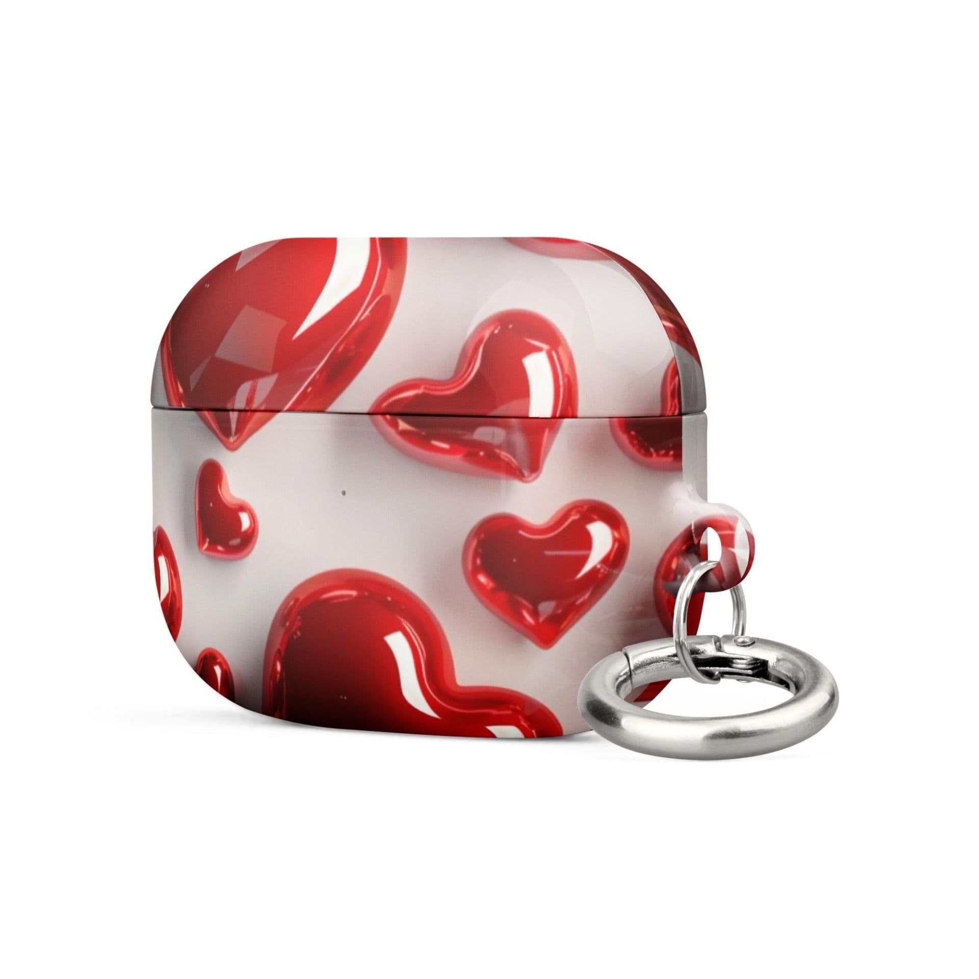 image-Red Hearts Case for AirPods