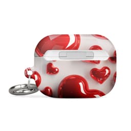 image-Red Hearts Case for AirPods