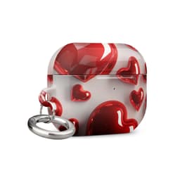 image-Red Hearts Case for AirPods