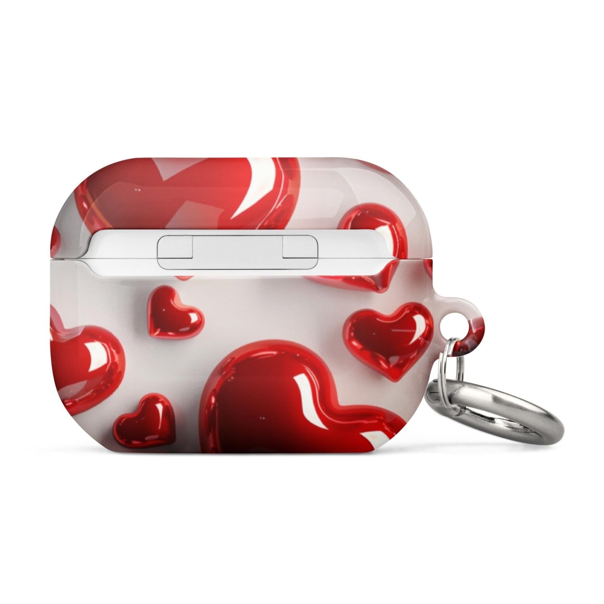 image-Red Hearts Case for AirPods
