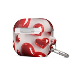 image-Red Hearts Case for AirPods