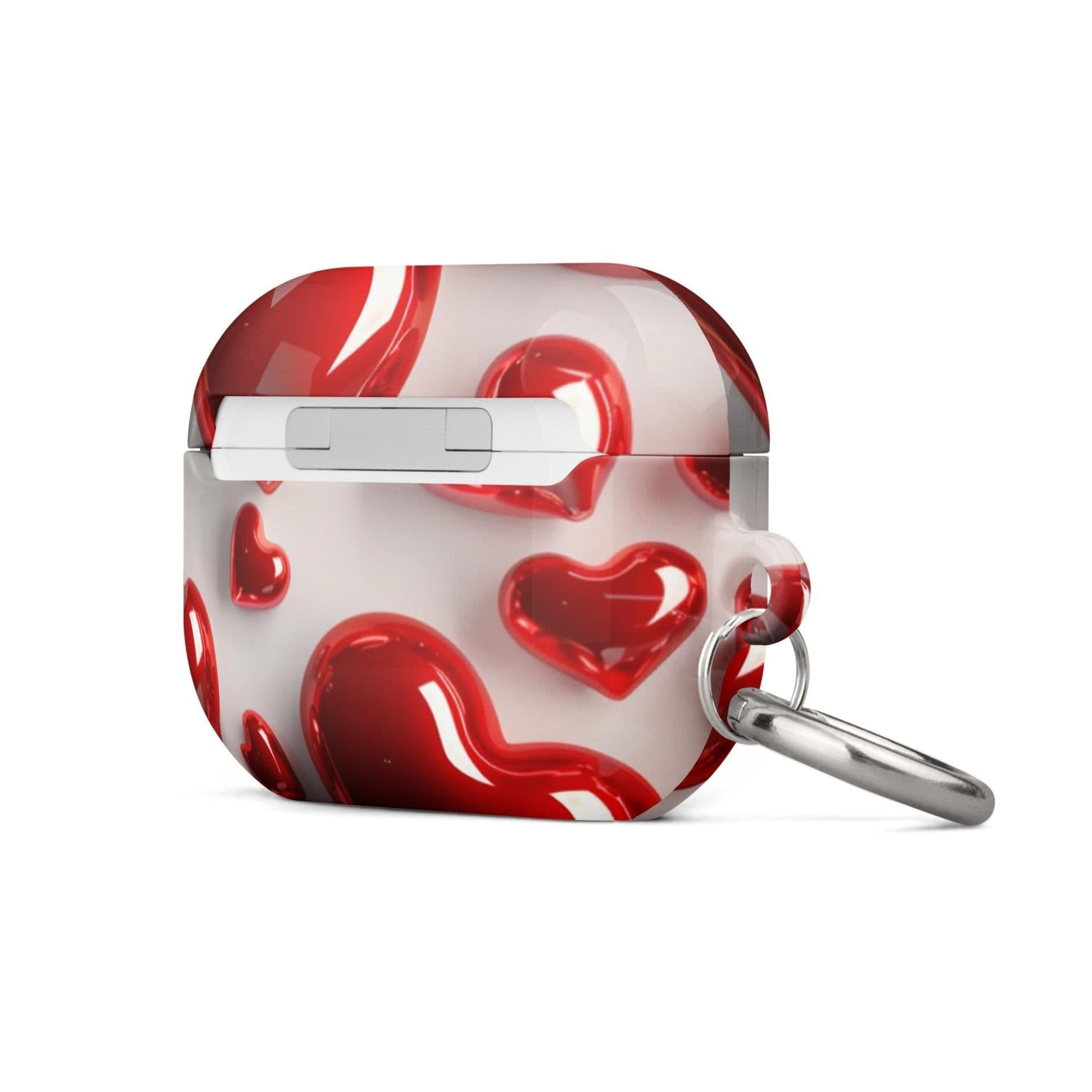 image-Red Hearts Case for AirPods