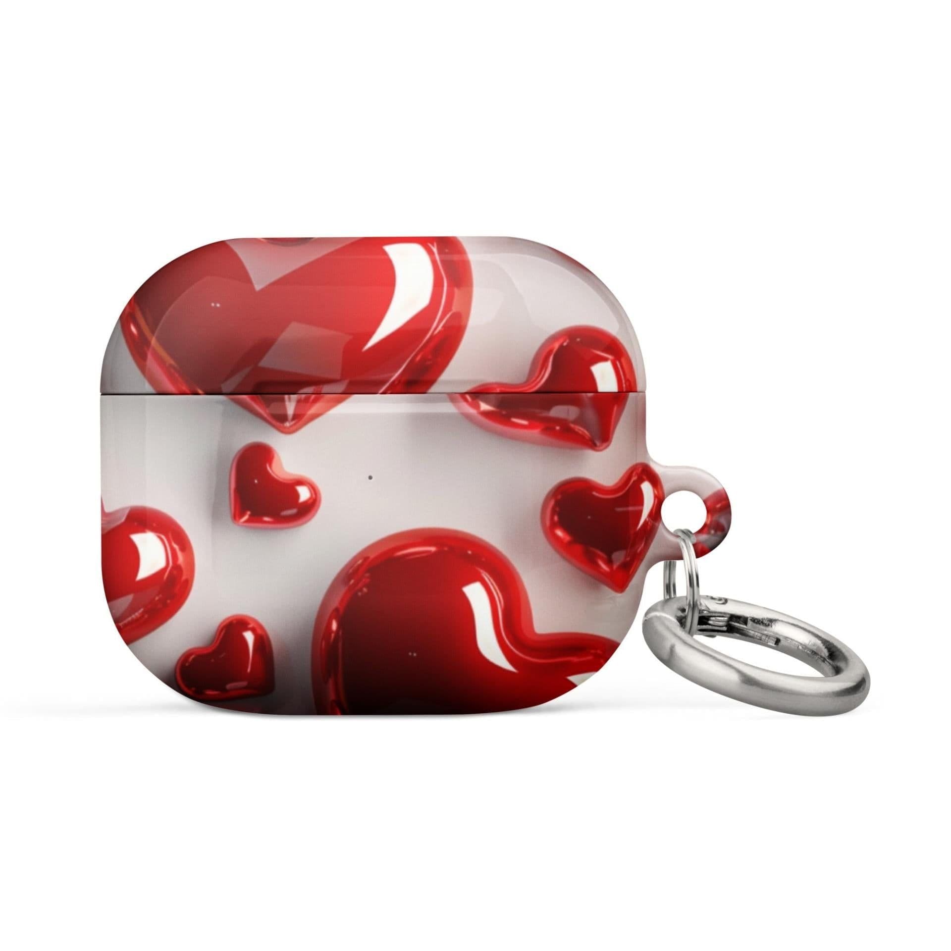 image-Red Hearts Case for AirPods
