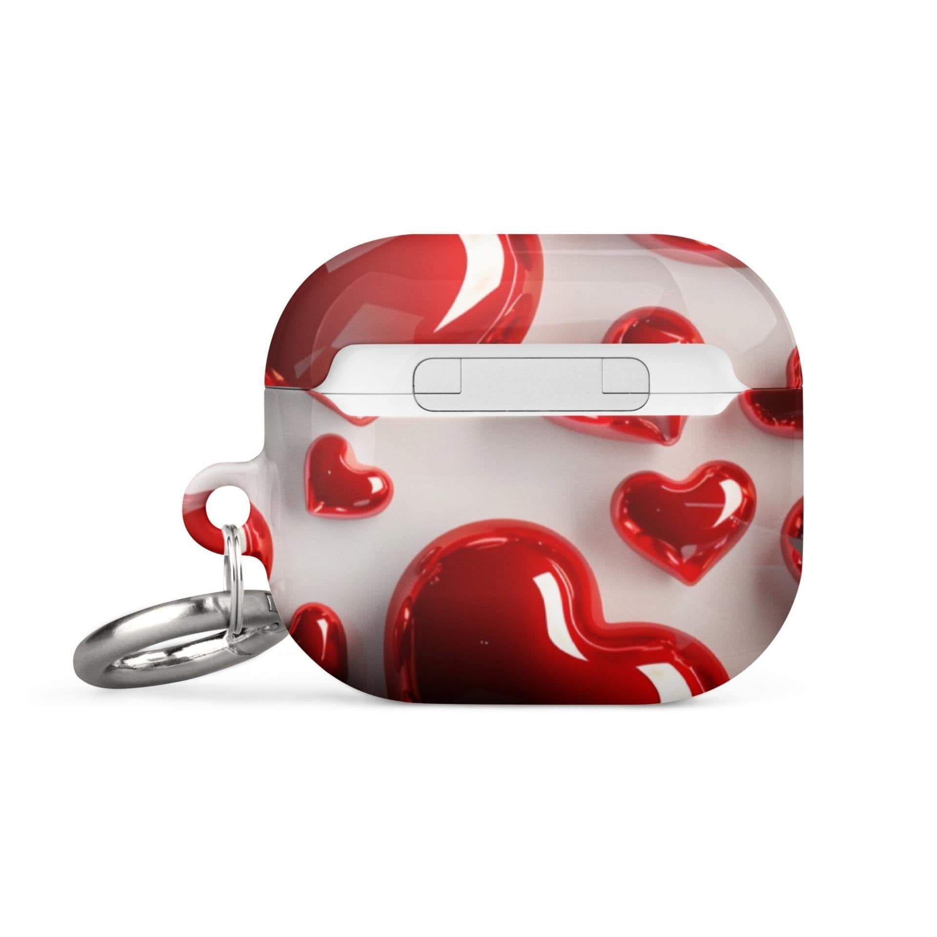 image-Red Hearts Case for AirPods