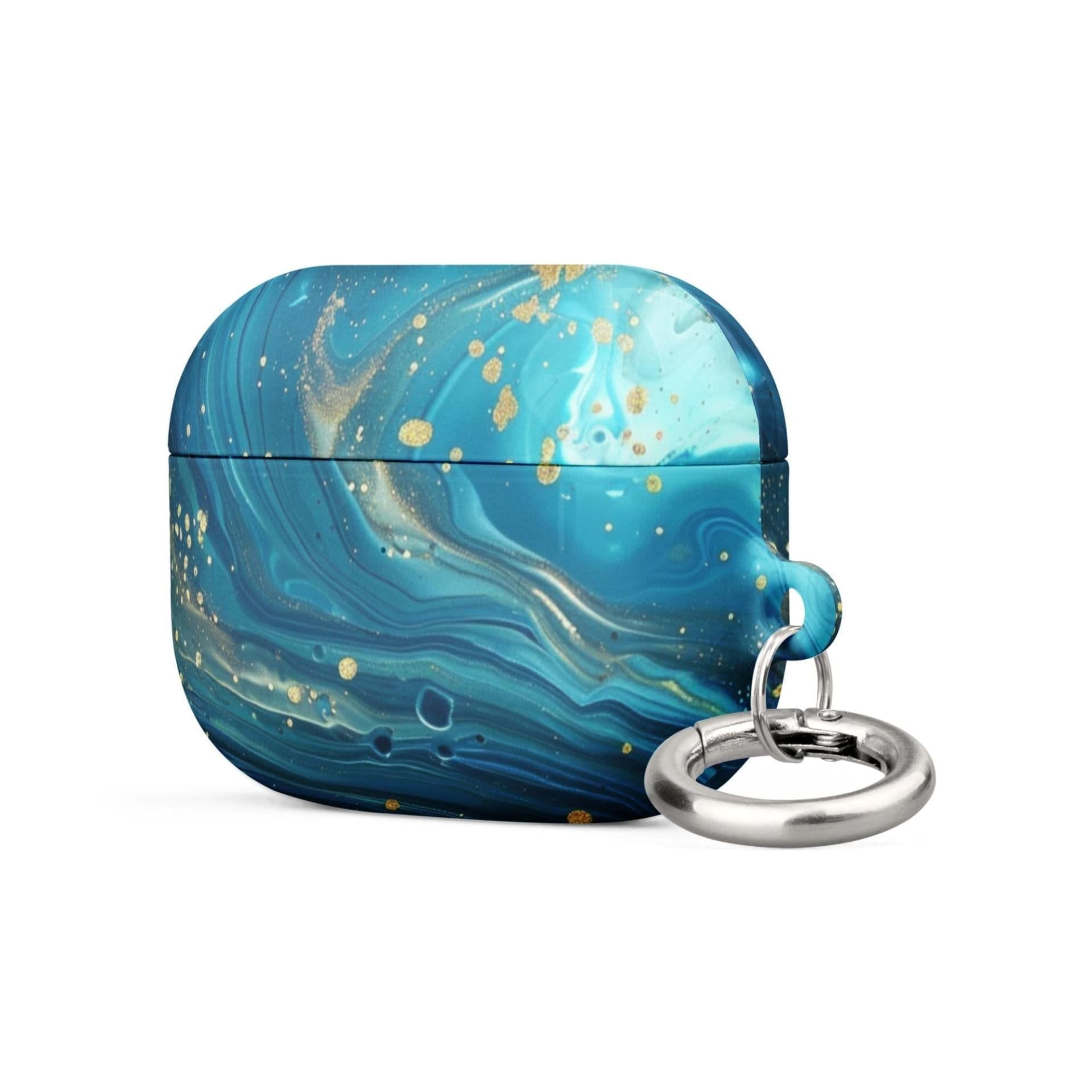 image-Turquoise Swirl Case for AirPods