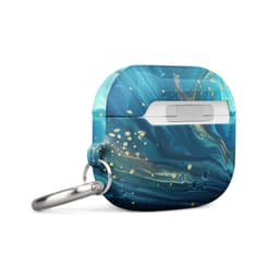 image-Turquoise Swirl Case for AirPods