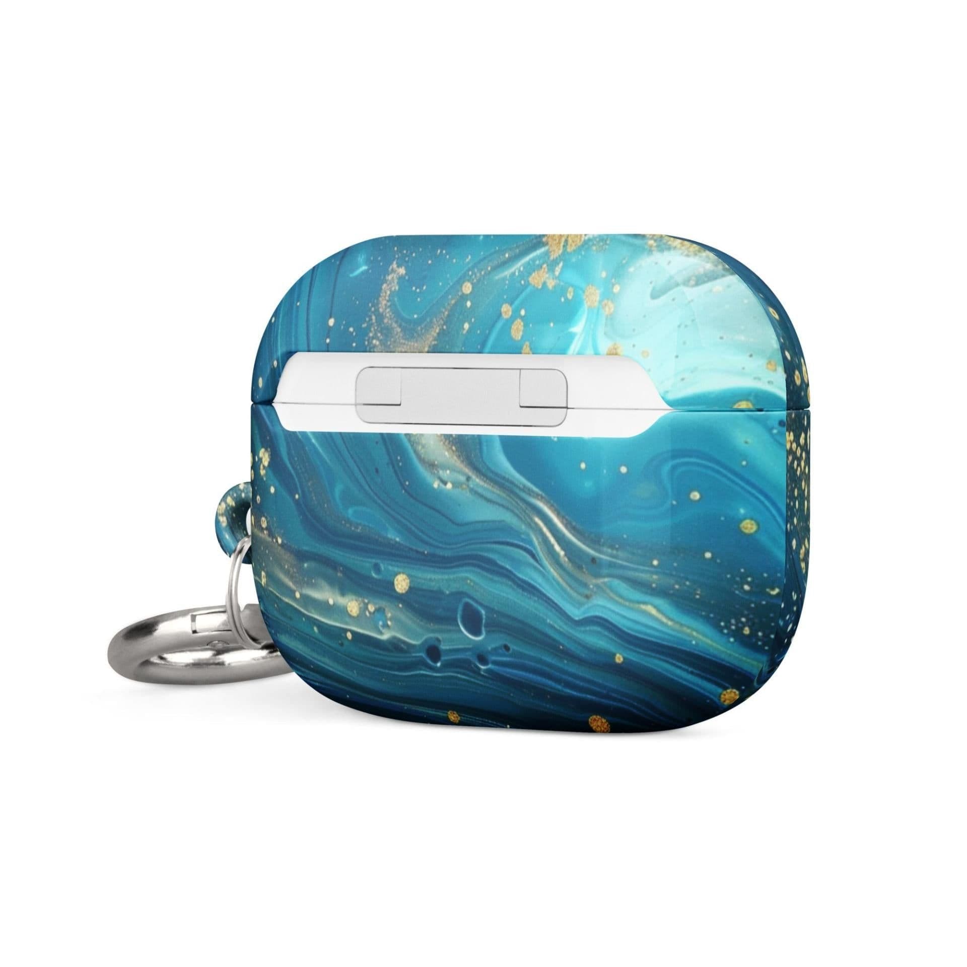 image-Turquoise Swirl Case for AirPods