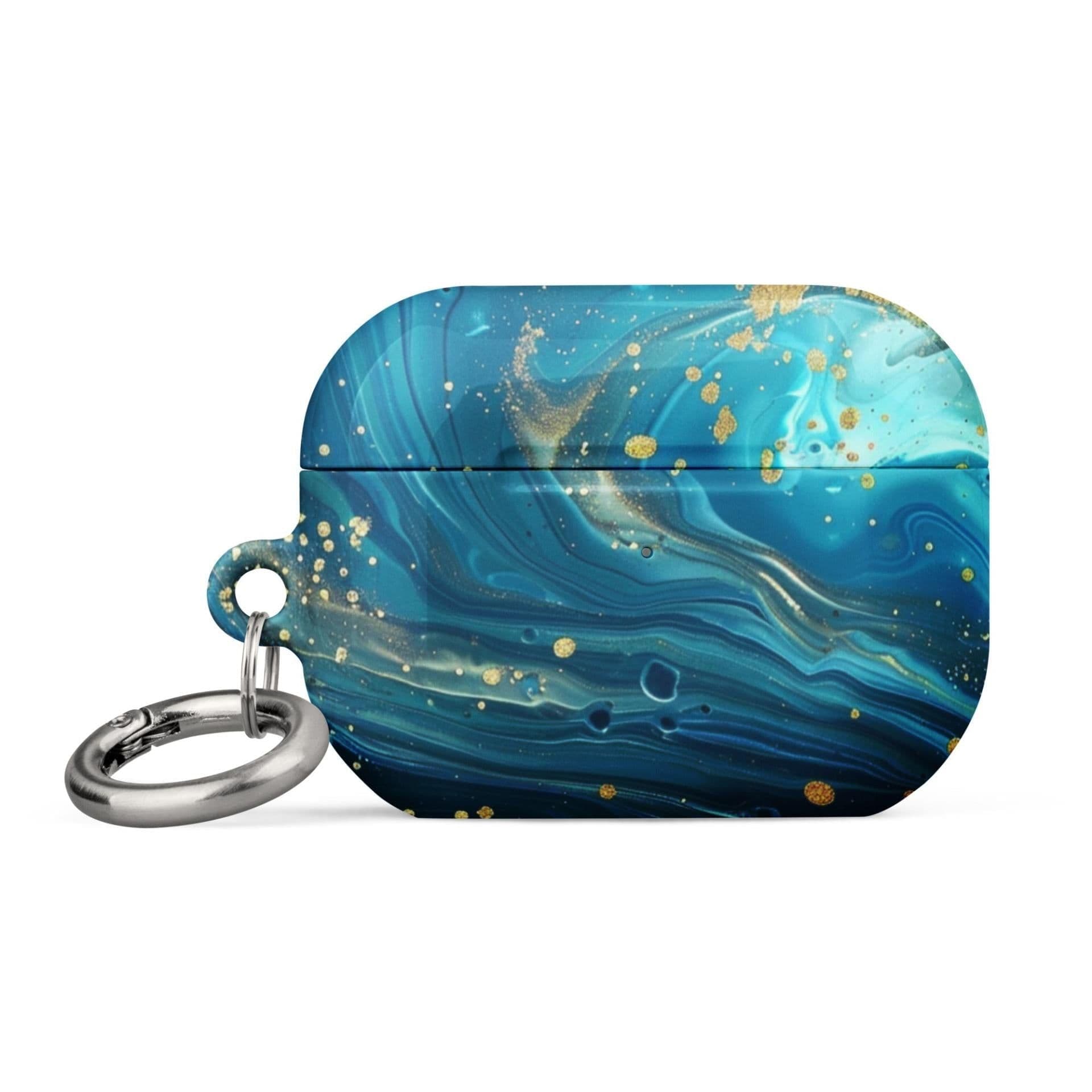 image-Turquoise Swirl Case for AirPods
