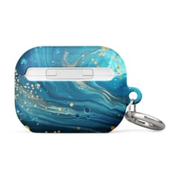 image-Turquoise Swirl Case for AirPods