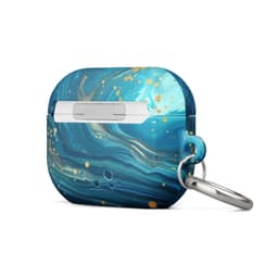 image-Turquoise Swirl Case for AirPods