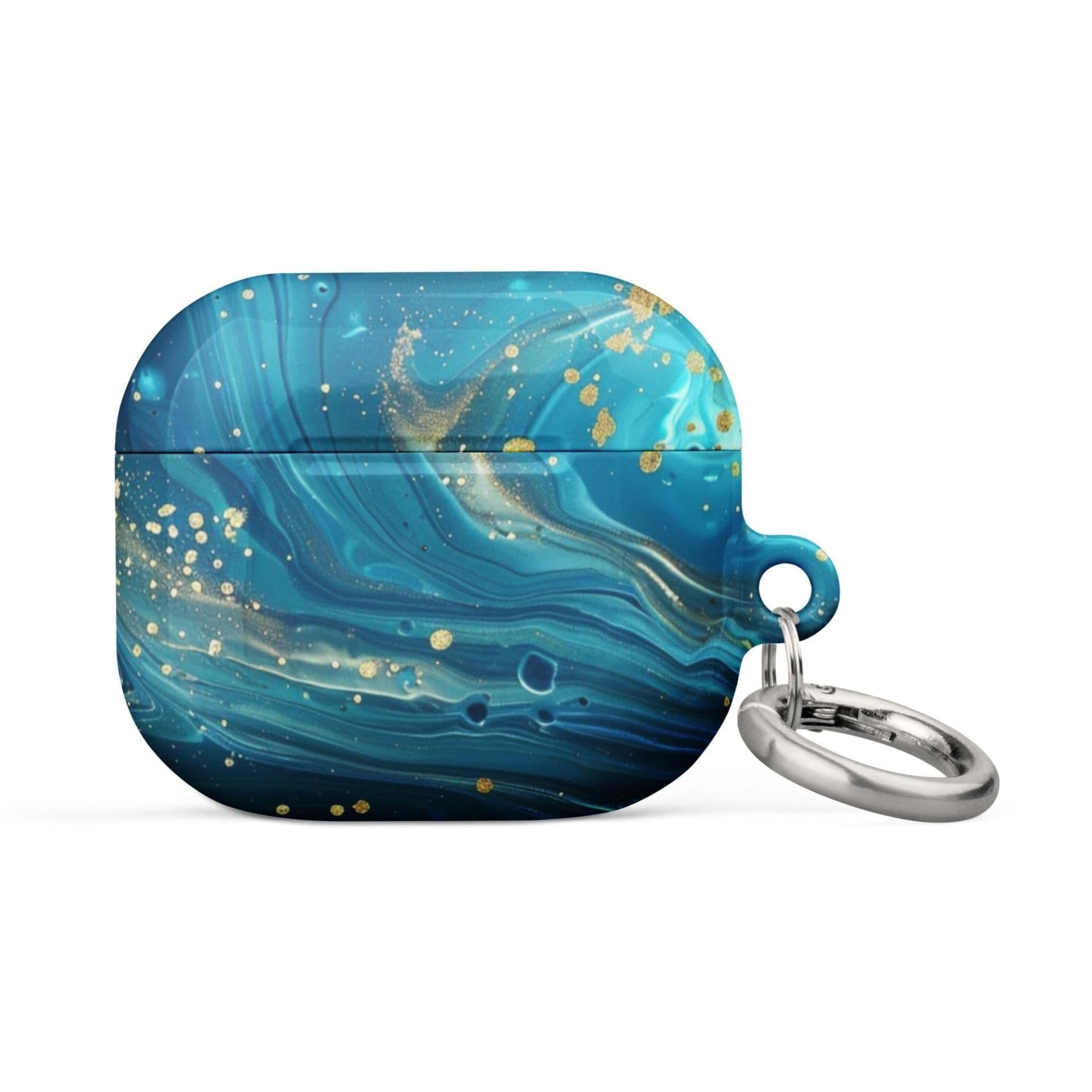image-Turquoise Swirl Case for AirPods