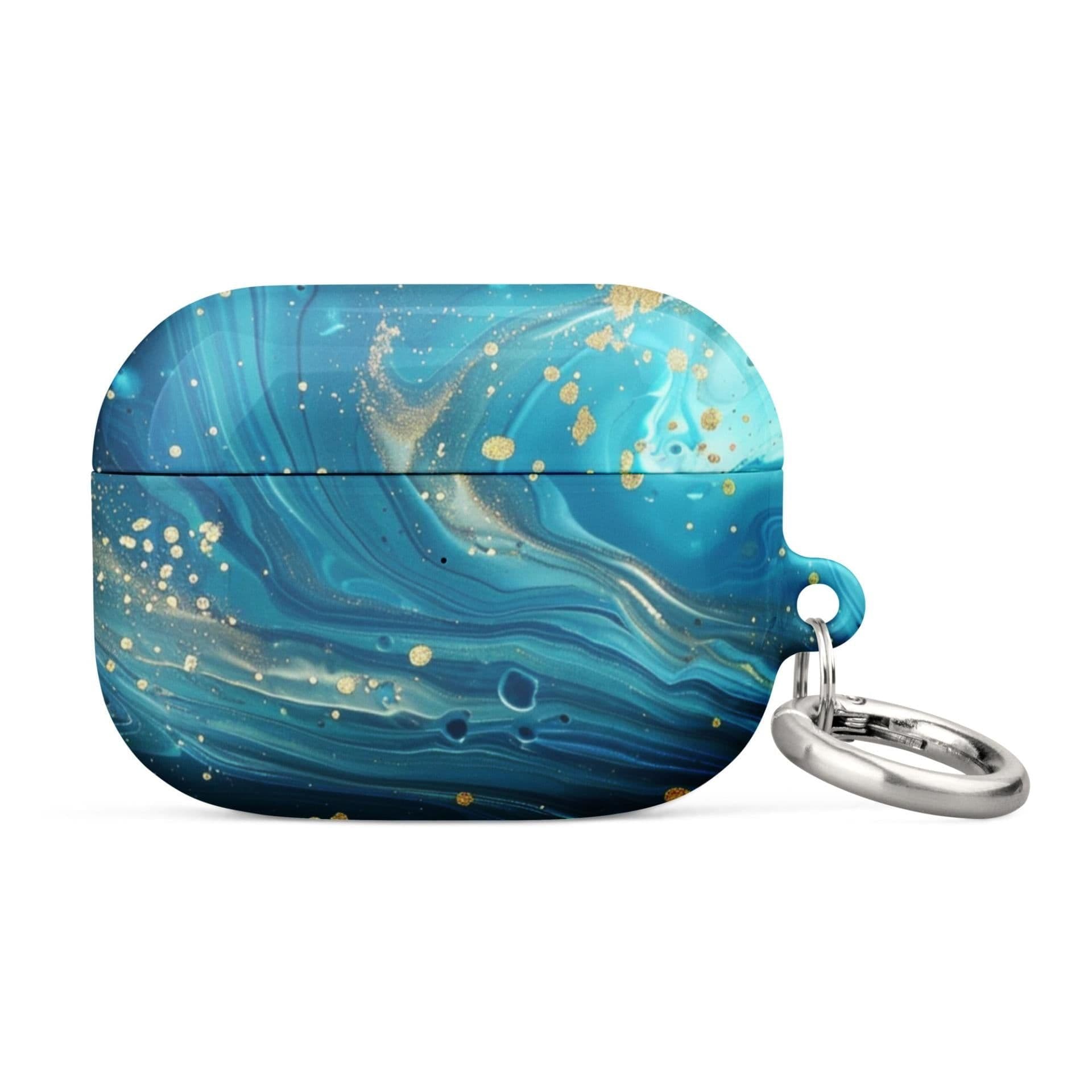 image-Turquoise Swirl Case for AirPods