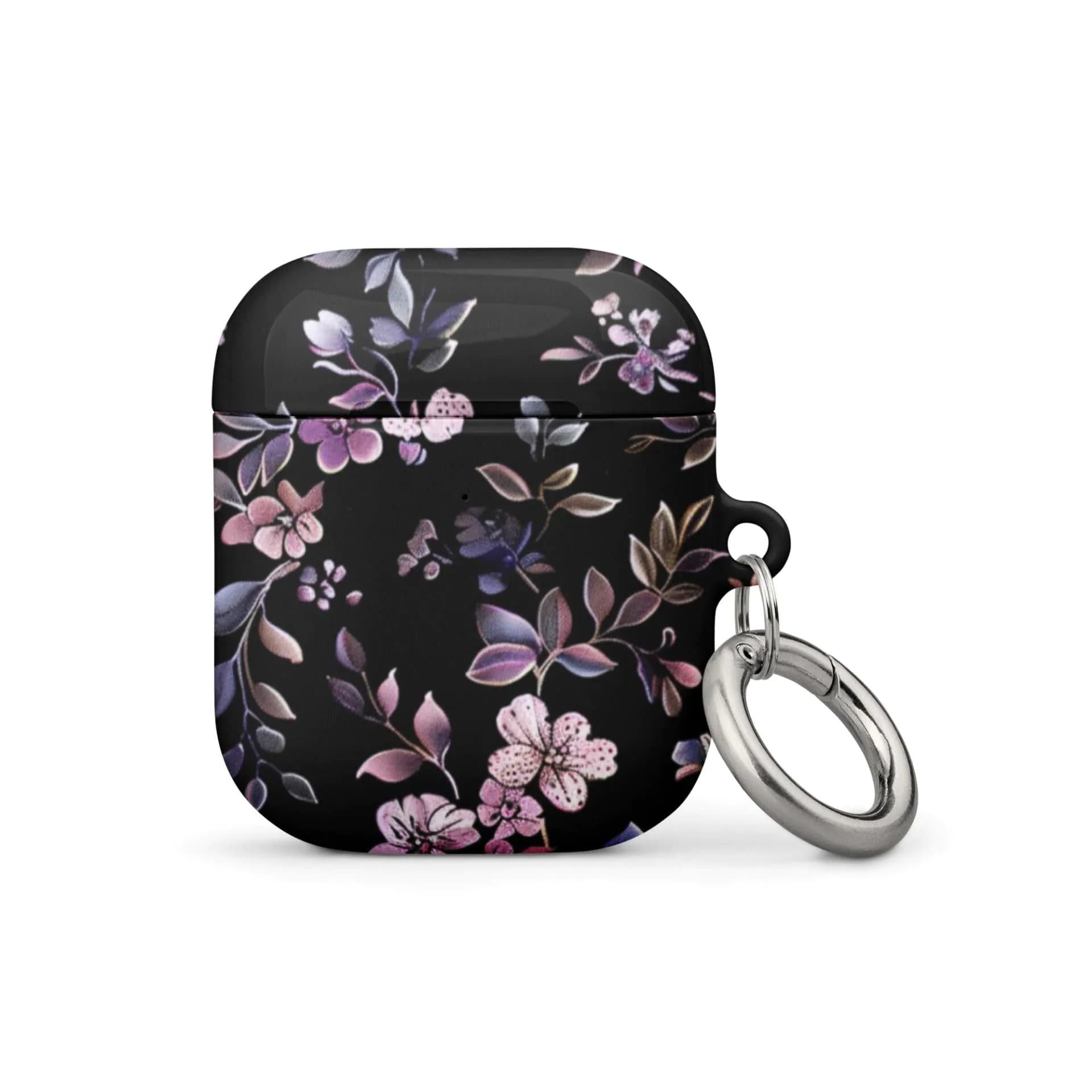 image-Black Floral Case for AirPods