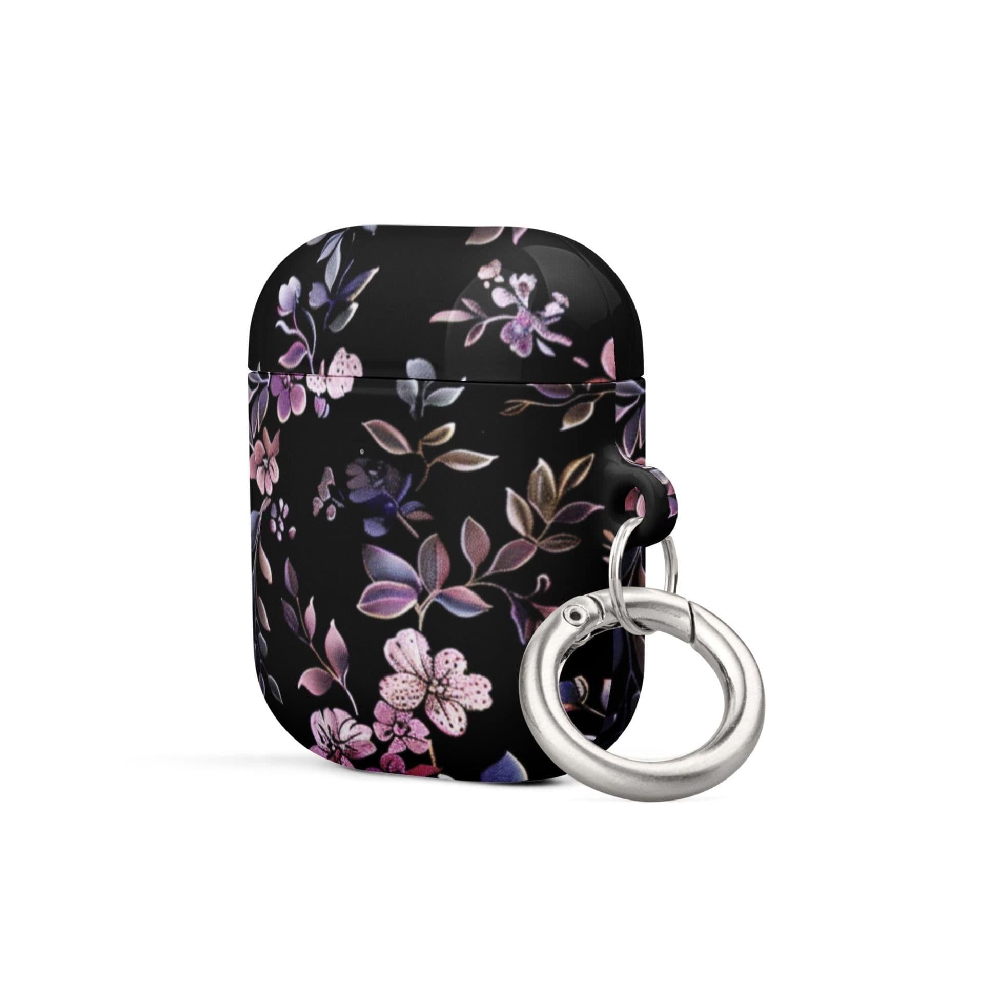 image-Black Floral Case for AirPods
