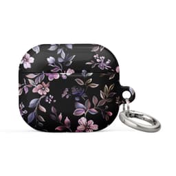 image-Black Floral Case for AirPods
