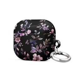 image-Black Floral Case for AirPods