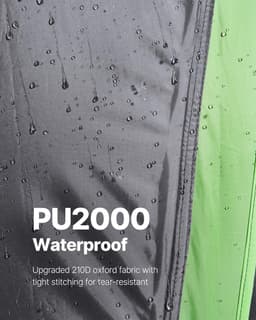 image-VEVOR Pickup Truck Tent, Fits 5.5-6.0 ft Truck Tents for Camping, Waterproof PU2000 mm 2-3 Person Sleeping Truck Bed Tent, Sturdy Truck Bed Camper Shell with Expandable Awning, Rainfly, Storage Bag