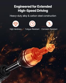 image-VEVOR CV Axle Shaft Assembly, 2 Pieces Front Left & Right (Driver and Passenger Side), Automotive Replacement CV Axles Pair Compatible with 2007-2020 Cadillac Escalade, Alloy Steel & Carbon Steel