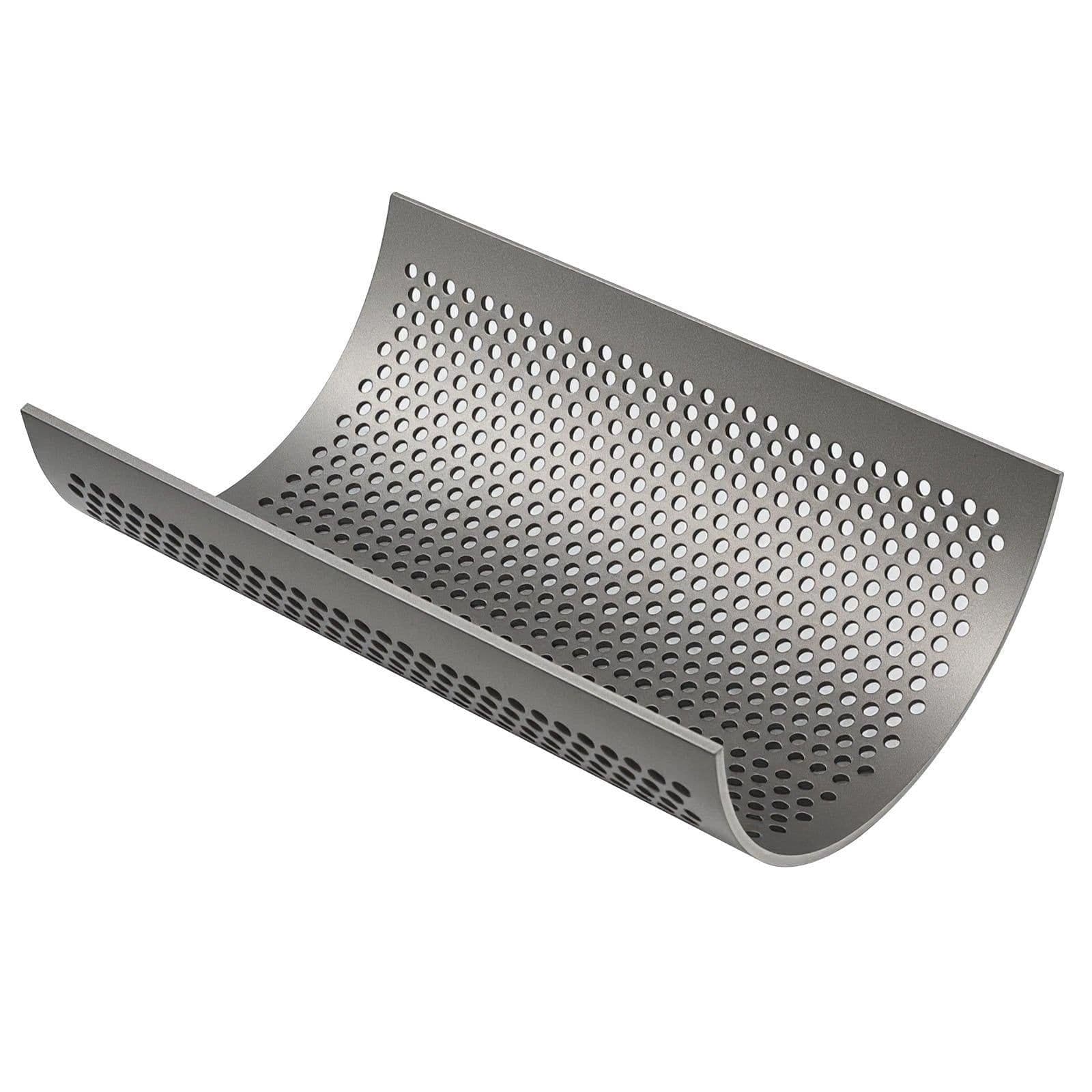 image-VEVOR Screen Mesh for Plastic Shredder, High-Quality Steel Durable Mesh, 0.315 in/8 mm High-Precision Aperture Screen, Compatible with Model 400 Plastic Grinder, Suitable for Small Particle Recycling