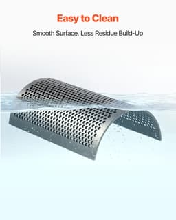 image-VEVOR Screen Mesh for Plastic Shredder, High-Quality Steel Durable Mesh, 0.315 in/8 mm High-Precision Aperture Screen, Compatible with Model 400 Plastic Grinder, Suitable for Small Particle Recycling