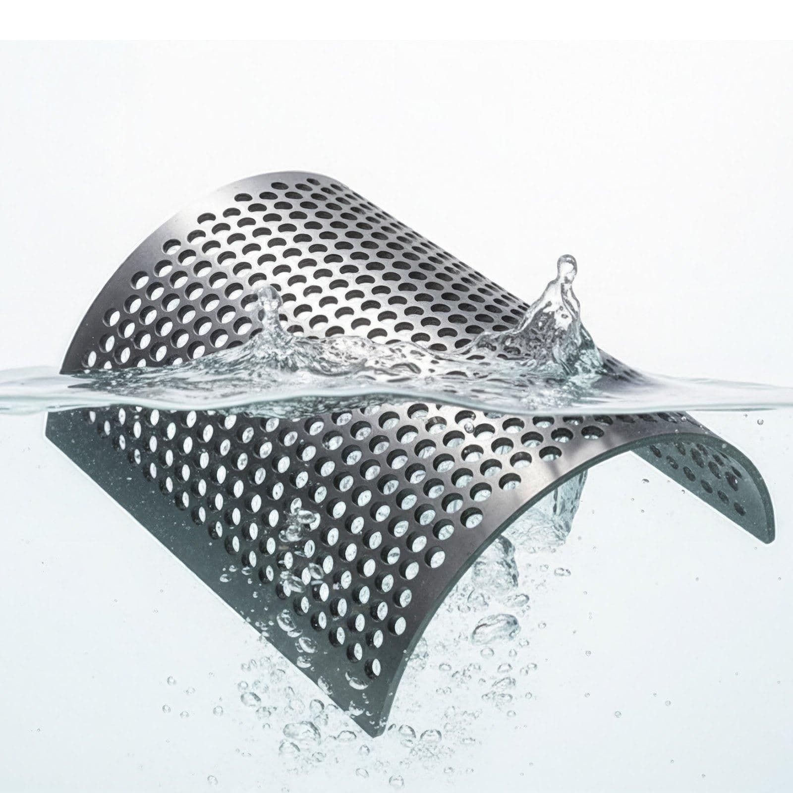 image-VEVOR Screen Mesh for Plastic Shredder, High-Quality Steel Durable Mesh, 0.39 in/10 mm High-Precision Aperture Screen, Compatible with Model 300 Plastic Grinder, Suitable for Medium Particle Recycling