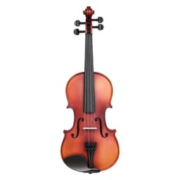 image-VEVOR Violin 4/4 Full Size for Adults, Violin Fiddle Set for Beginners Student with Hard Case, Rosin, Bow, Shoulder Rest,Bridge,Extra Strings,Professional Solidwood Instrument (Matte Brown Patterned)