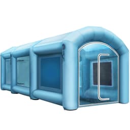 image-VEVOR Inflatable Spray Booth Car Paint Tent 20 x 10 x 8 ft w/Filter & 2 Blowers