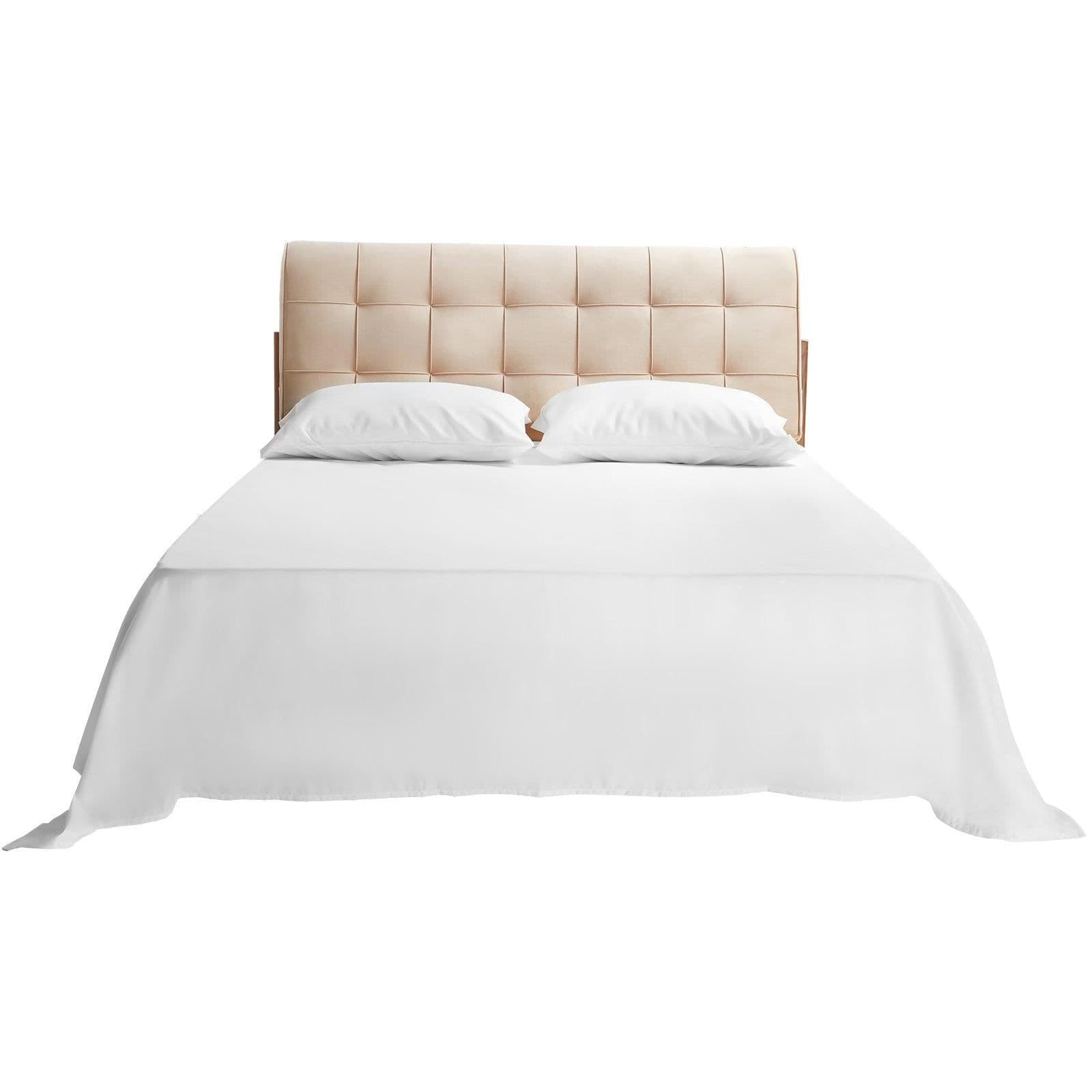 image-VEVOR 4-Piece Bed Sheet Set - Queen Size, 100% Brushed Microfiber Bedding Set with 2 Pillowcases, 1 Flat Sheet & 1 Fitted Sheet, Breathable & Wrinkle-Resistant Luxury Bed Sheets with 16" Deep Pocket